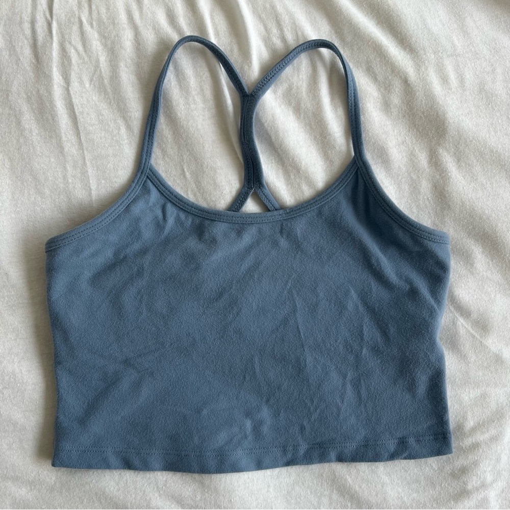Beyond Yoga Spacedye Slim Racerback cropped tank size small
